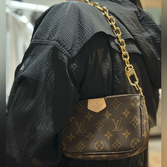 Louis Vuitton Multi pochette. Mini pochette only! - Picture 4 of 8